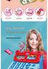 Kids' Interactive Play Supermarket Cash Register with Scanner, Computer, Sound & Light Effects - Perfect Gift for Girls