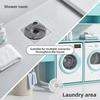 10Pcs Floor Drain Filter Cover Toilet Bathroom Anti-blocking Hair Collector Washing Machine Drain Deodorant Cover