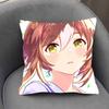 Fine Motion UUmaMusume Anime Pillow Case Fashion Square Pillowcase Bedroom Sofa Room Ins Decoration Leisure