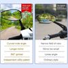 1 Pair Aluminum Zinc Zinc Alloy Motorcycle Side Mirror Angle Adjustable Handlebar Mirrors  for Scooter