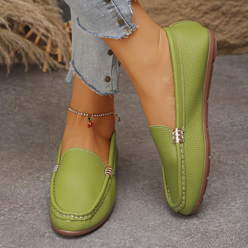 Plus Size Shoes for Women 36-43 Spring Autumn 2026 Fashion Slip On Platform Comfortable Non-slip Flats Zapatos De Mujer