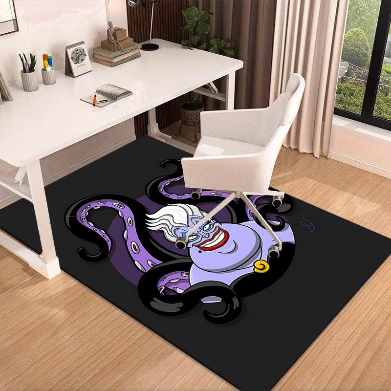 1PC Sea Witch's Tale Rug Game Carpet, Floor Mat for Bedroom Living Room Entryway Rug, Home Decor Idea Gift for Christmas birthday