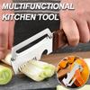 Stainless Steel Vegetable Peeler with Wooden Handle 3-in-1 Fruit Potato Peeler with Bottle Opener Kitchen Peeling Cooking Tools7