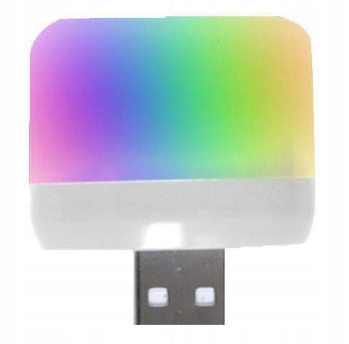 Rgb Led Lamp Rainbow Usb Type-C Phone Tablet