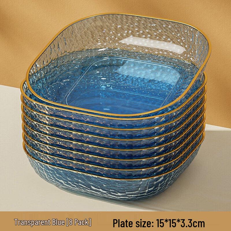 Multipurpose Household Plastic Plates