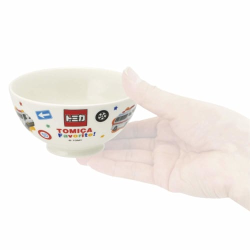 Skater Tea Bowl Ceramic Rice Bowl for Children 250ml Tomica CHRB1