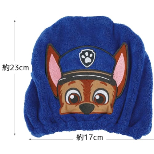 Skater Water Absorbent Quick Drying Animal Towel Cap Paw Patrol Height 23 X Width 17cm TOC11-A