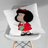 Cute MMafaldas Comics pillow over living room sofa cushion cover home decoration bedroom room bed pillow cover