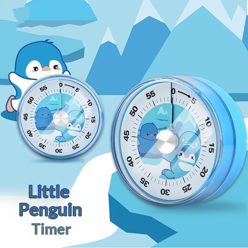 Magnetic Clock Timer Mechanical Timer With Loud Alarm Kitchen Cooking Timer 60-Minutes For Students Teachers Visual Timer