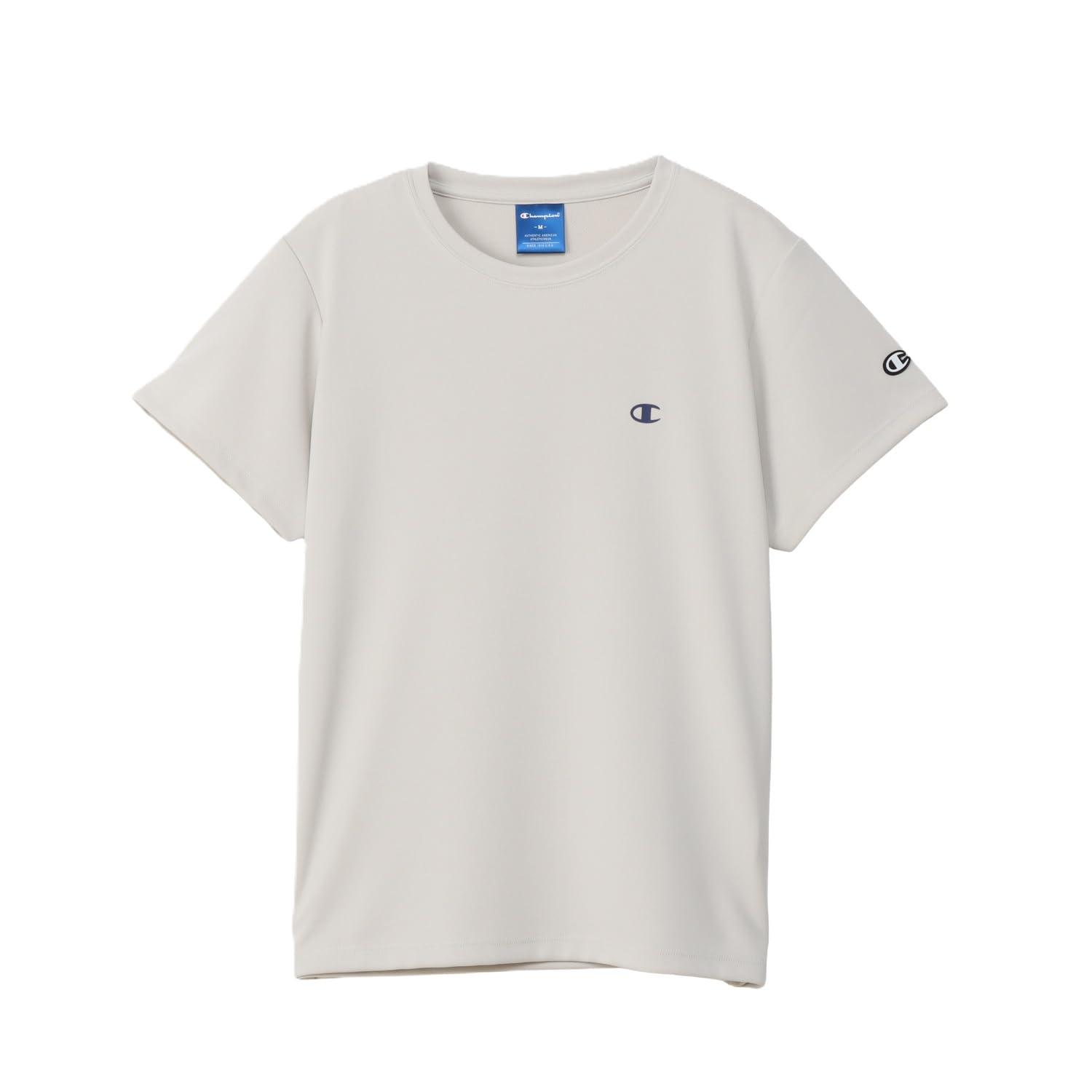 

Champion Short Sleeve Dry Mesh Antibacterial and Odor UV Rubber Women s T-Shirt, Jersey, Resistant, Quick-Drying, Protection, Print, Beige, CW-CS350Z бежевый