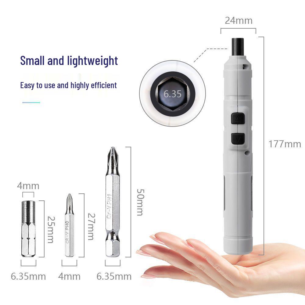 Rechargeable Mini Electric Screwdriver Set