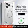 Ultra Thin Matte PC Magnetic Protective Phone Case for Magsafe IPhone 17 16 15 14 13 12 Pro Max Plus 17 Air Frameless Case Cover