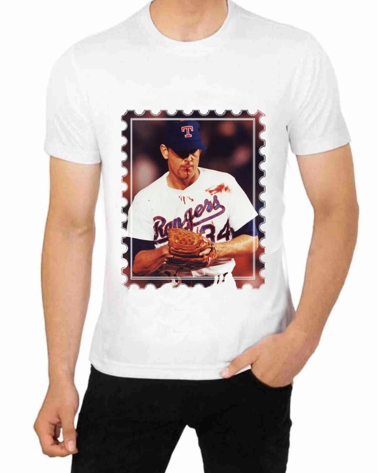 Nolan Ryan Bloody Face Vintage art T-Shirt for Men M