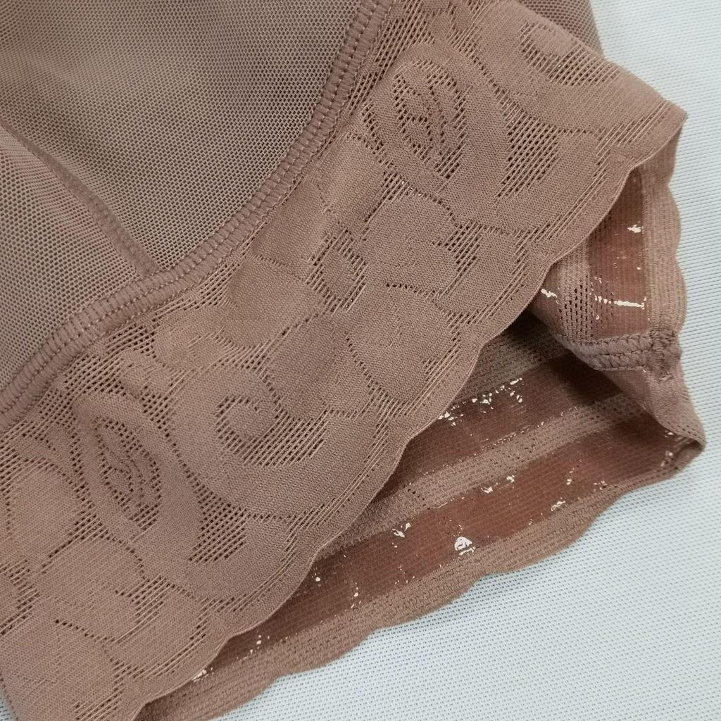 Cinta Modeladora Transfronteiriça: Body Shaper de Malha Inteiriço com Controle de Barriga, Fechamento por Colchetes, Levanta Quadril e Suporte para os Seios