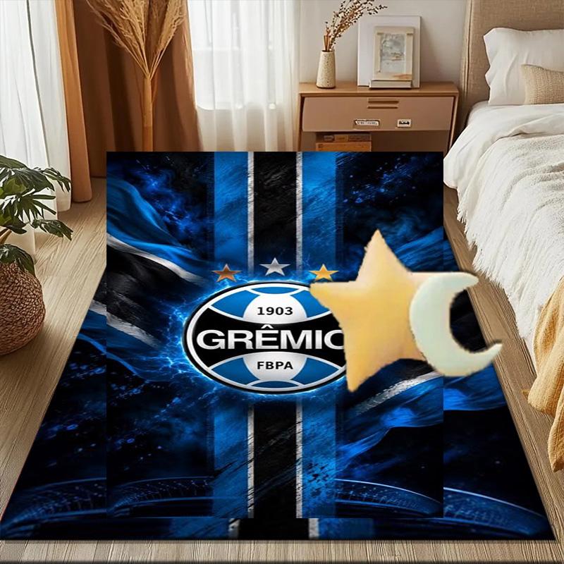 Fc 1903 Emblem Printed Office Carpet Chair Cushion Entryway Rug, Rugs for Living Room, Bedroom Christmas gifts