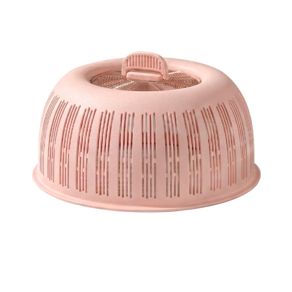 Breathable Draining Basket 2-in-1 Anti Fly Mosquito Cover Fruit Basket  Kitchen Dining Table