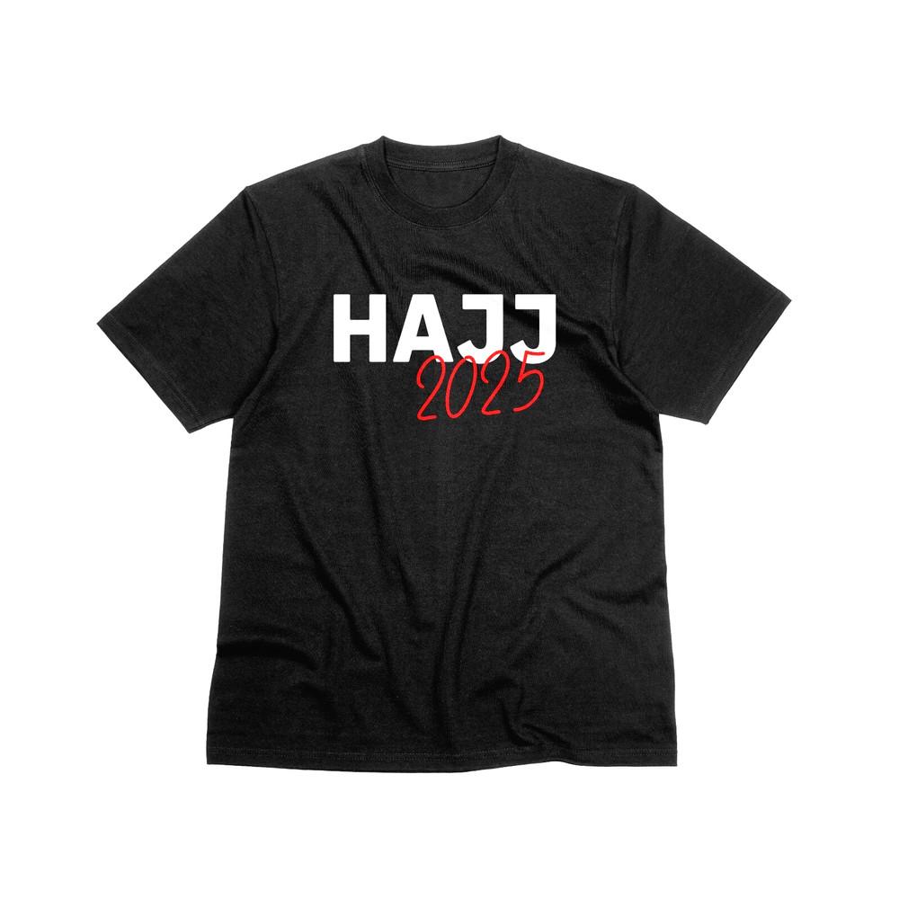 

Hajj 2025 Tshirt Islamic Pilgrimage Phrase Tee Muslim Eid Top Allah Shirt 3XL