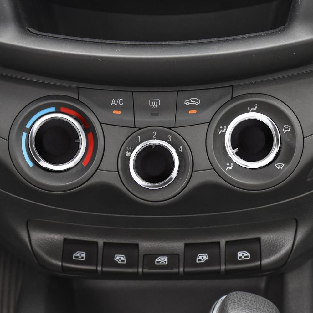 Car Air Conditioning AC Knob for Chevrolet Sail 2008-2014 Aluminum Alloy Heater Control Switch Button Knobs Accessories
