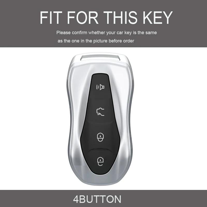 NEW TPU Car Remote Key Case Cover For Geely Azkarra FY11 Atlas Pro New Emgrand GS X6 SUV EC7 Protected Shell Fob Accessories