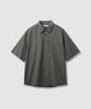 ASP Small Check Short Sleeve Shirt - Charcoal