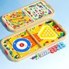 Two-player Battle Catapult Chess Game Children Parent-child Interactive Educational Mini Wooden Board Game