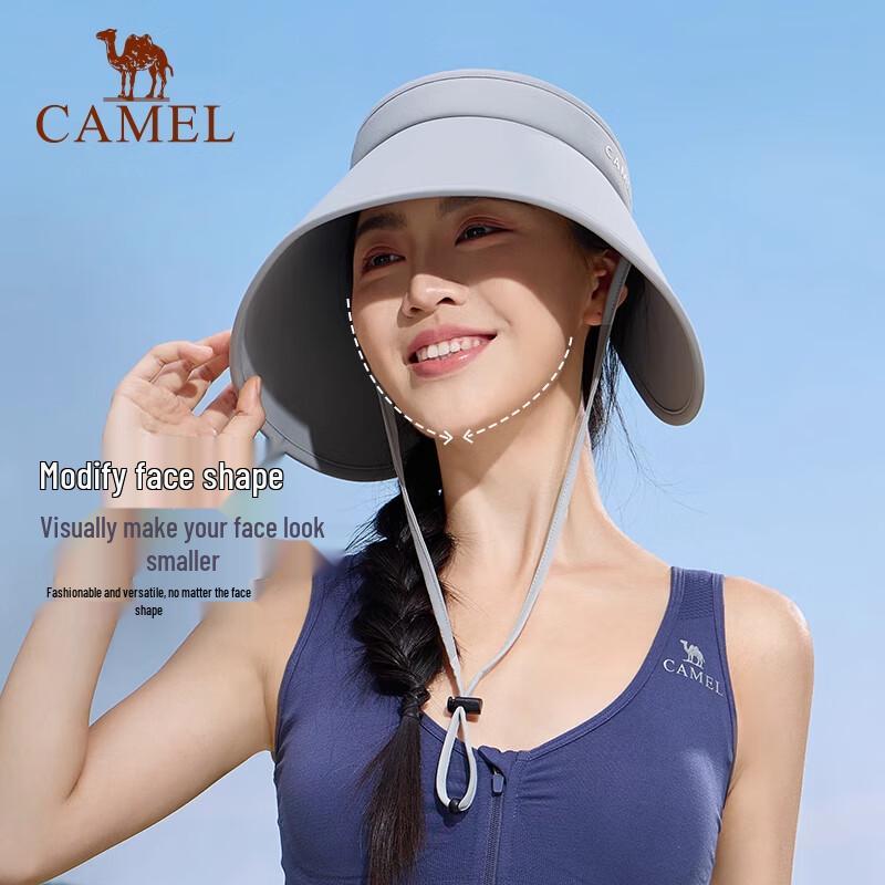 CAMEL Women's Large Brim UV Protection Sun Visor