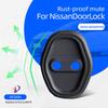 4pcs Silicone Car Door Lock Cover,For Nissan X-Trail Qashqai Sylphy Ariya Teana Pathfinder,Silent Shock-absorbing Anti-collision