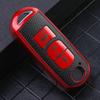 High-grade Leather Pattern Key Bag for Mazda Key Case Onxella 3 Artez 6CX-4/5/8 Special Car