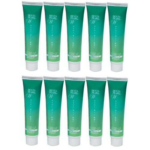 [Sanpo Pharmaceutical] Denta Pearl W 108g (*) X 10 Packs