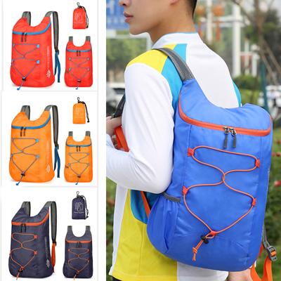 Portable Foldable Backpack Large Lightweight Packable Waterproof for Outdoor Travel Camping Hiking and Shopping