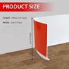 118 Inch Flexible Self-Adhesive Vinyl Wall Border Sticker Base Molding Trim Easy Installation For Home Living Room Wall Decor