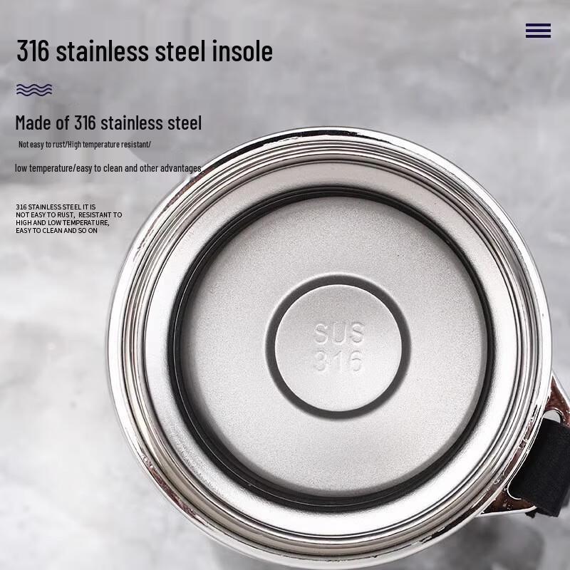 Xiao Yue Ya 316 Stainless Steel Tea Infuser Portable Thermos Bottle