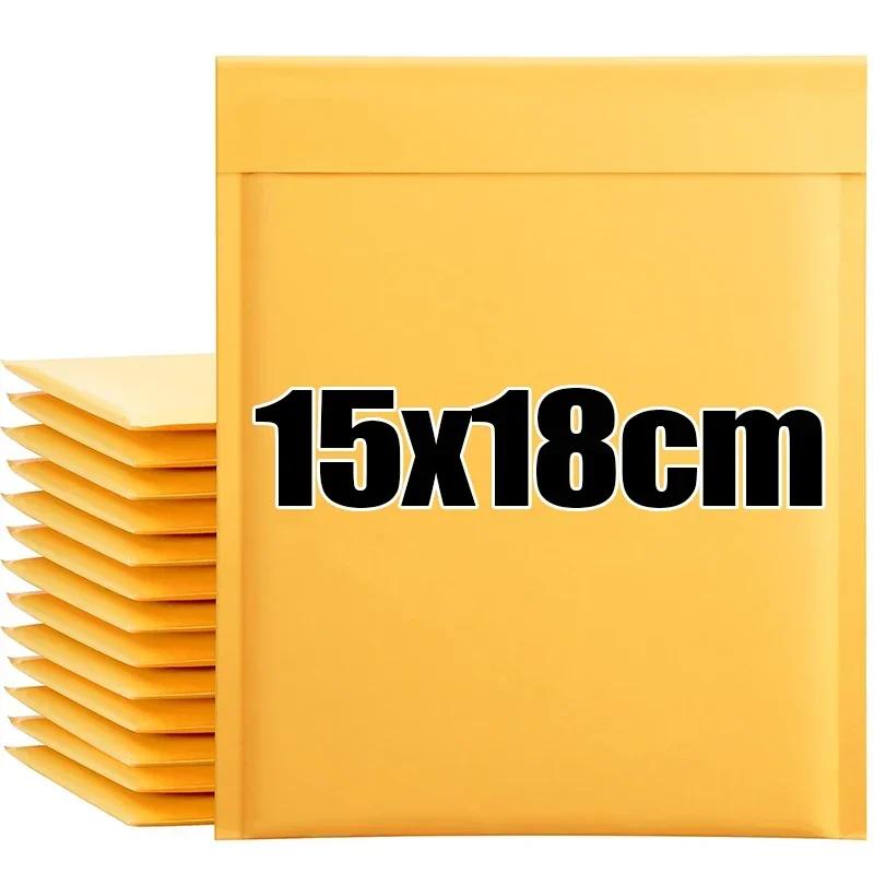 Kraft Paper Shipping Bags Mailer Self Seal Adhesive Bubble Padded Envelopes Bag Waterproof Business Gift Postal Packaging Pouch