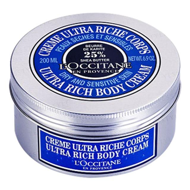 L Occitane - Shea Butter Ultra Rich Body Cream 200ml