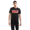 Marvel Herren-T-Shirt mit Spinnennetz-Logo