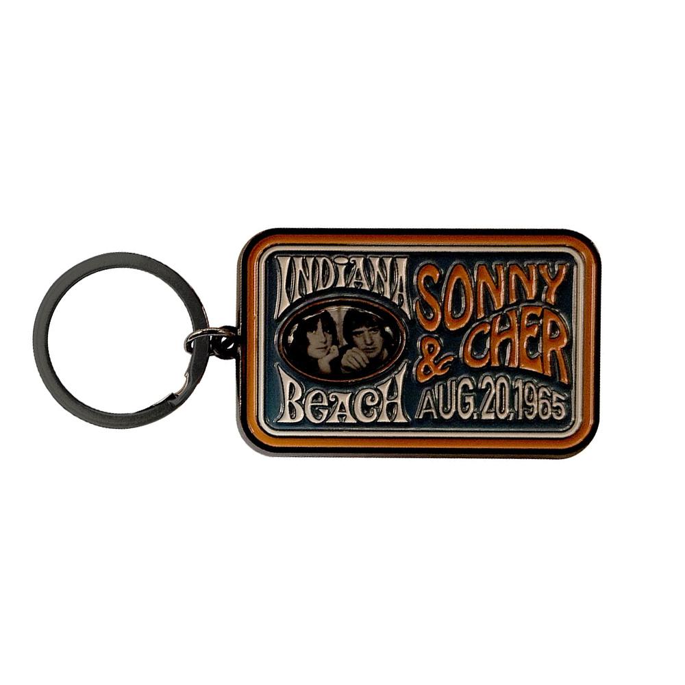Sonny & Cher Indiana Beach Keyring