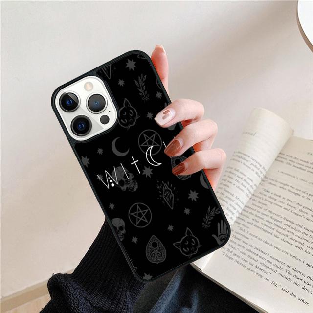 MAGIC Witchcraft Witch Witchy Phone Case Cover For iPhone 17 Air 15 16 Pro Max 14 13 12 11 Pro Max Plus Coque