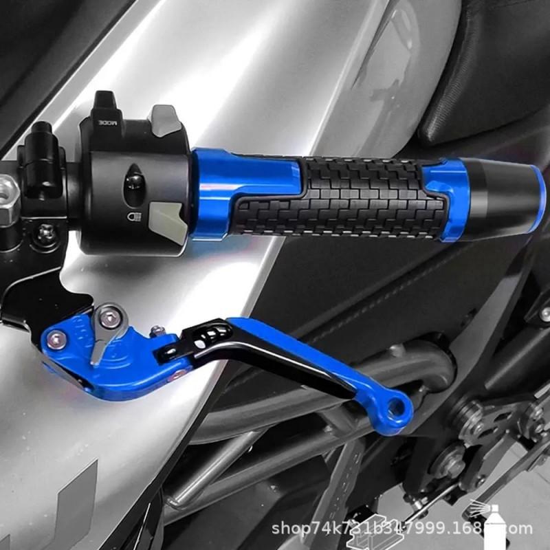 CNC Aluminum Brake Clutch Lever Handlebar Grips Cap Kit Honda CB300F Motorcycle Customization