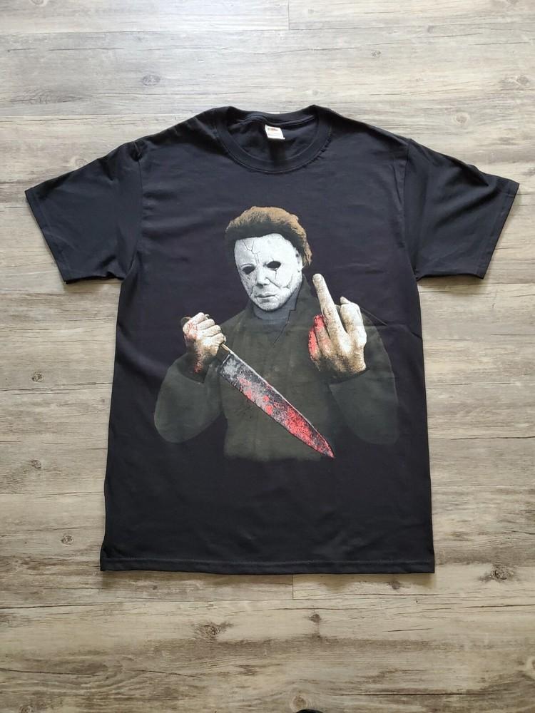 NEW MIDDLE FINGER MICHAEL MYERST SHIRT Unisex T-Shirt
