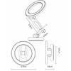YESIDO C203 Magnetic Car Mount Phone Holder 360-Degree Rotation