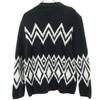Banana Republic Ethnic Pattern Long Sleeve Sweater M Black Knit Women Used