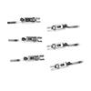 6Pcs Guitar Bridge Saddle 6 String Saddles Alloy Set Kit Instrument Accessory for Replacement