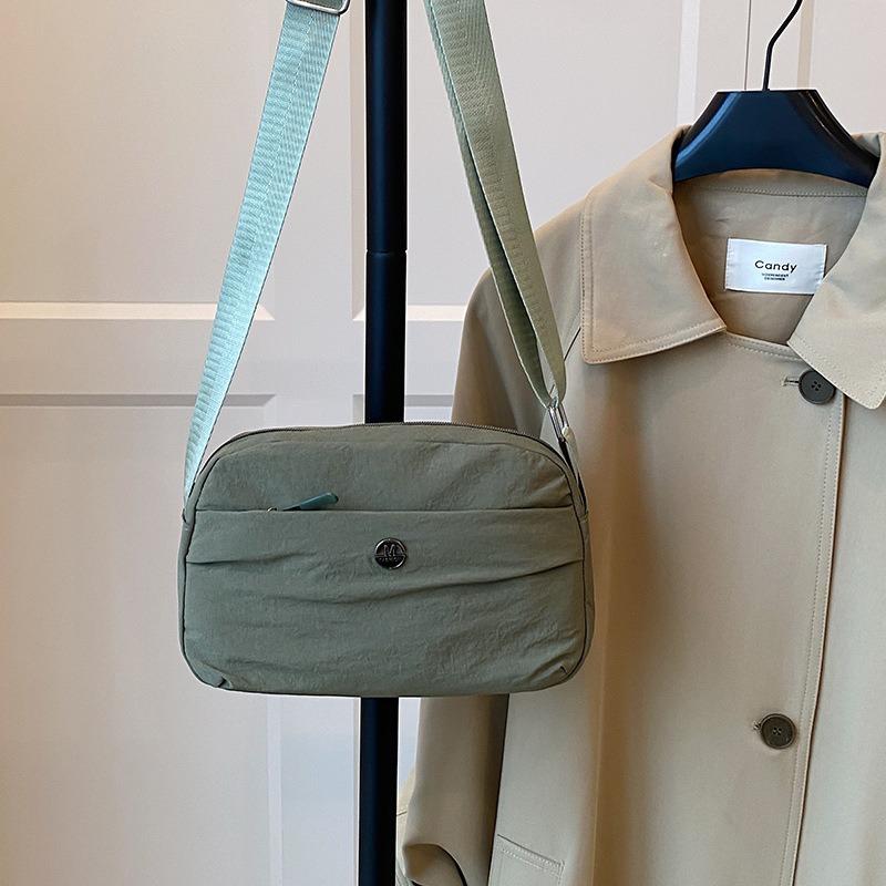 Bag Women's Premium Sense Large Capacity Shoulder Crossbody Women's Bag New Versatile Lightweight Composite Cloth Small Square Bag