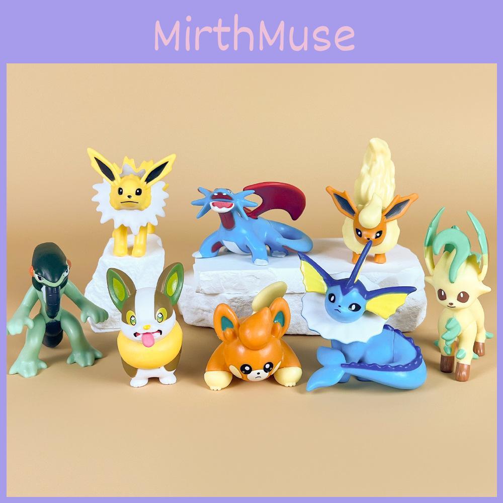 Anime Toy Eeveelution Model Pvc Miniatures For Gift And Home Decor