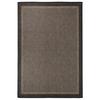 Flatweave Outdoor Rug, 160X230 Cm, Dark Brown