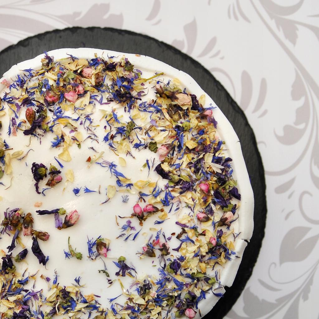 Kwiaty Na Tort Kolorowy Bukiet Kwiatów 20g Jadalne