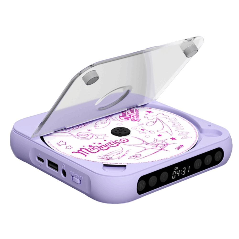 6 Modes Portable Music Player Dustproof Cover CD Runner Stereo CD Players Home Entertainment