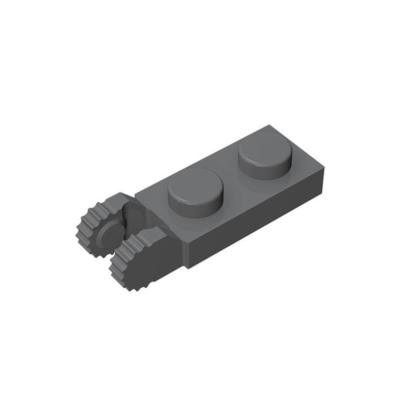 20pcsMOC Parts 44302 Hinge Plate 1 X 2 Locking with 2 Fingers On End Compatible Bricks DIY Building Block Particle Kid Toy Gift