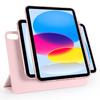 IPad için (2025)/10.9 (2022) Kılıf Katlanabilir Standlı Manyetik Deri Tablet Kılıfı