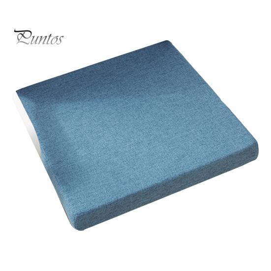 

Водонепроницаемая подушка для сиденья с противоскользящей резиновой спинкой, застежкой-молнией, дизайном, высотой, комфортом, поддержкой, разноцветным ковриком для стула, патио, гостиной, кухни, спальни 40x40cm синий